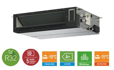 Unité intérieure PACi NX STANDART et ELITE gainable adaptatif Inverter